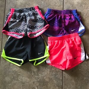 Bundle of 4 toddler girls Nike Dri-Fit shorts!